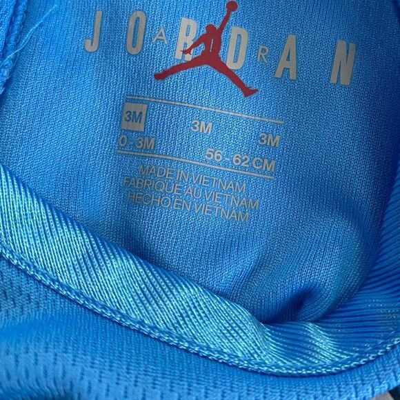 Air Jordan 23 Baby Infant One Piece Romper Jersey University Blue size 3M - Picture 5 of 7